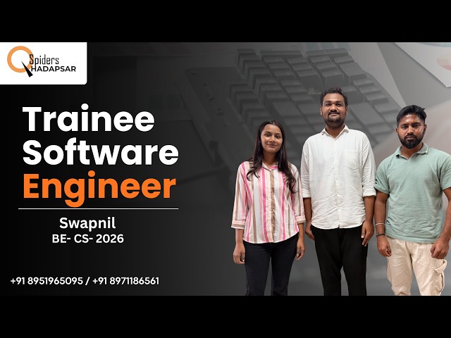 Placement Success! Swapnil | Trainee Software Engineer | BE CS 2026