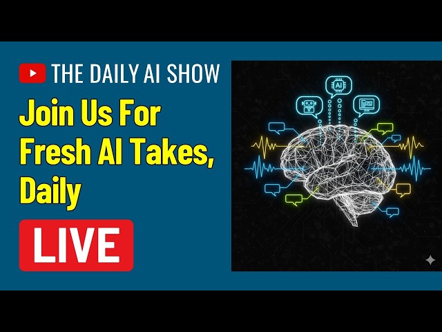 The Daily AI Show Live: July 30, 2026