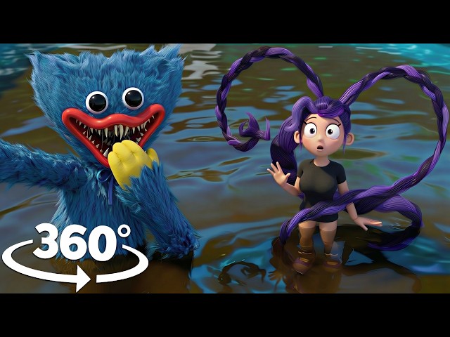 360° Poppy Playtime Chapter5 - Movie Compilation! | VR 4K