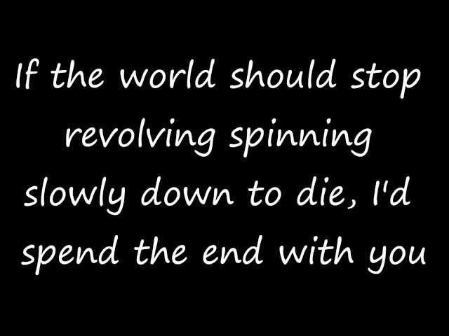 If - Bread | Lyric |