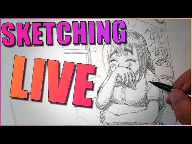 Drawing Shijima | Anime Manga Sketch