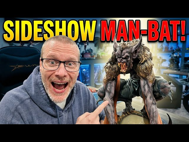 This Man-Bat Statue Is Absolutely Insane | Sideshow Collectibles Review