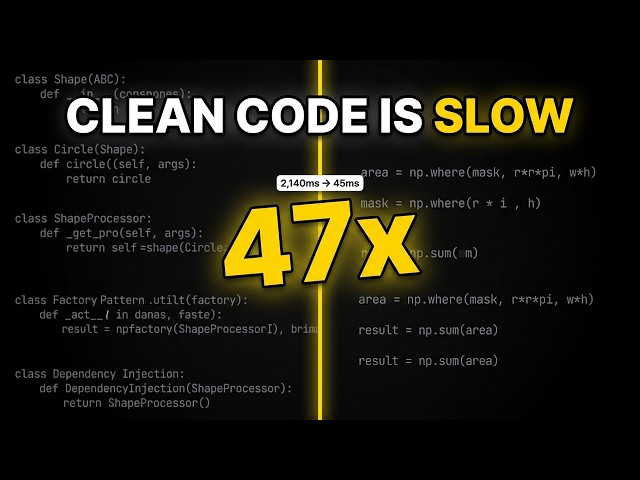 Clean Code Is Slow. Senior Engineers Already Know