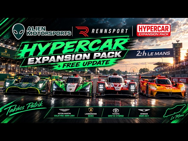 Hypercar Expansion Pack 🔴 | NEW DLC + FREE UPDATE 🚨 | 4 New Hypercar 🏎