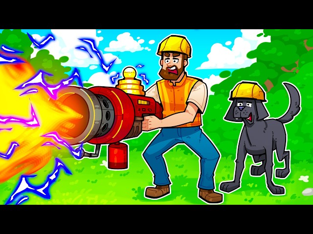I merged a FLAMETHROWER and TESLA COIL for insane damage!