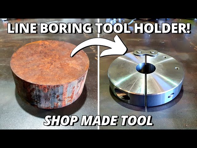 Making a Line Boring Tool Holder | Shop Made Tools