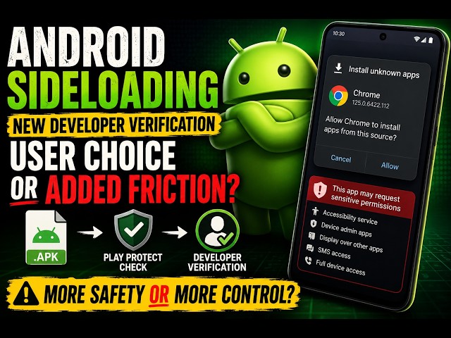 Sideloading, Android Developer Verification, and the Advanced Flow Explained