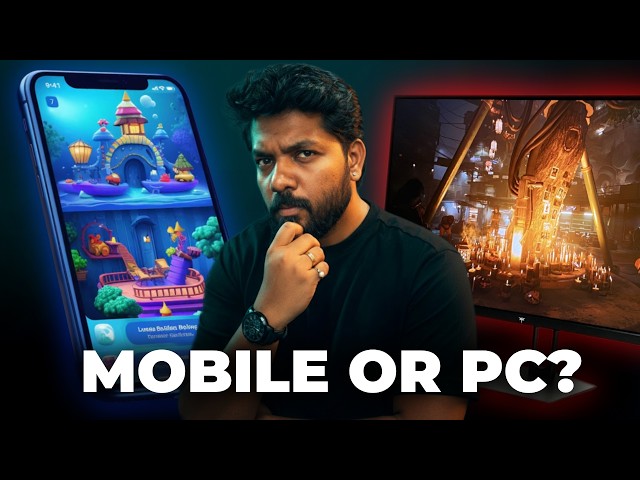 Mobile game development vs PC game development : Which is better? (2026)