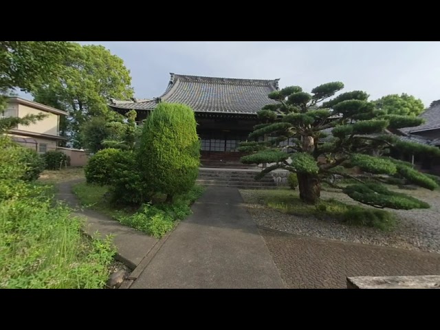 3DVR　信長「最愛の女性」菩提寺　吉乃（きつの）の墓がある久昌寺
