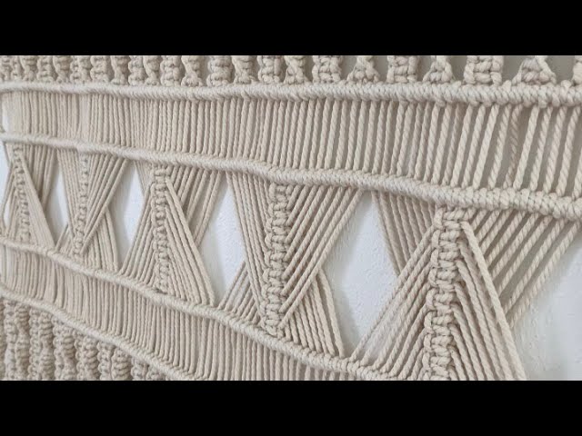 DIY (LARGE) Macrame Wall Hanging