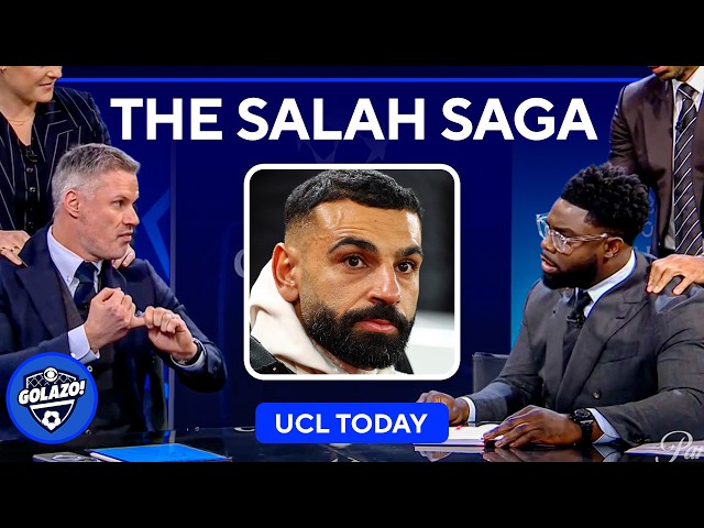 Jamie Carragher On The Mo Salah vs Liverpool Debate 🍿 | UCL Today | CBS Sports Golazo🍿
