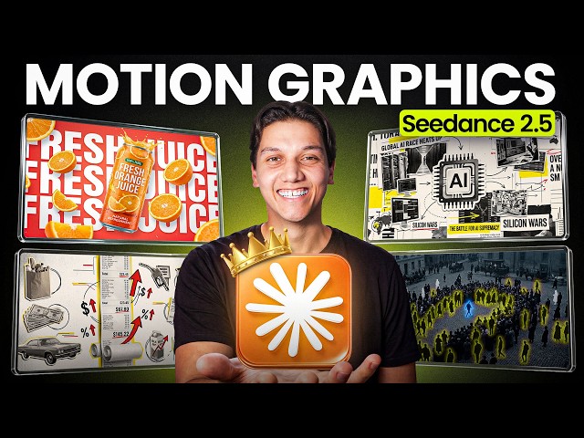 Seedance 2.5 + Claude Just Changed Motion Graphics Forever