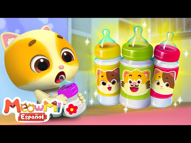 Apendamos a Cuidar al Bebé | Canciones Infantiles | MeowMi Family Show Español🐱
