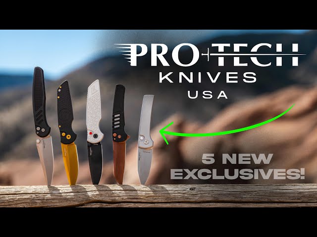 5 NEW Protech Knives | 2A Collaborations...