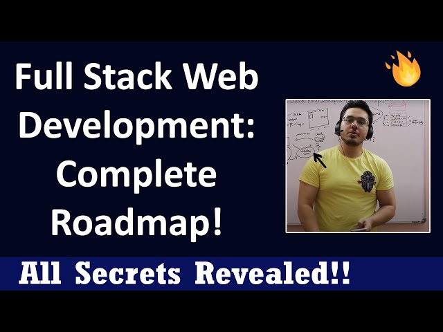 How to Become a Full Stack Web Developer | Complete Roadmap