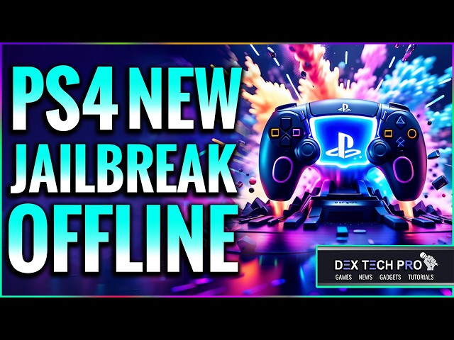 NEW PS4 Offline Jailbreak and Latest GoldHEN Full Setup