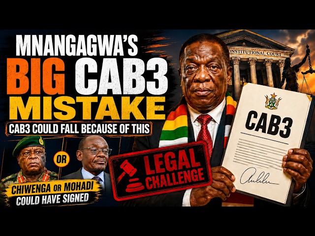 Mnangagwa in Trouble? | New Court Challenge Targets CAB3 Signature