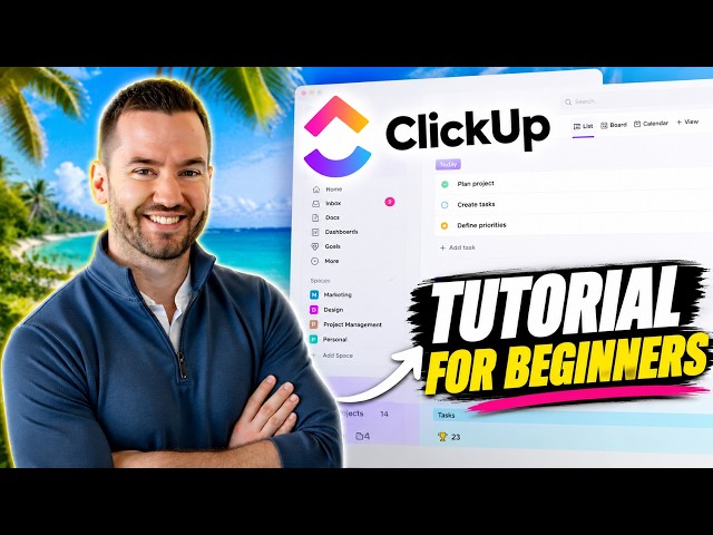 ClickUp Tutorial For Beginners 2026 (Under 15 Minutes)