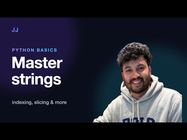 Master Python Strings: Indexing, Slicing and Functions (Full Guide)