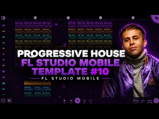 PROGRESSIVE HOUSE TEMPLATE #10 | FL STUDIO MOBILE PROJECT.