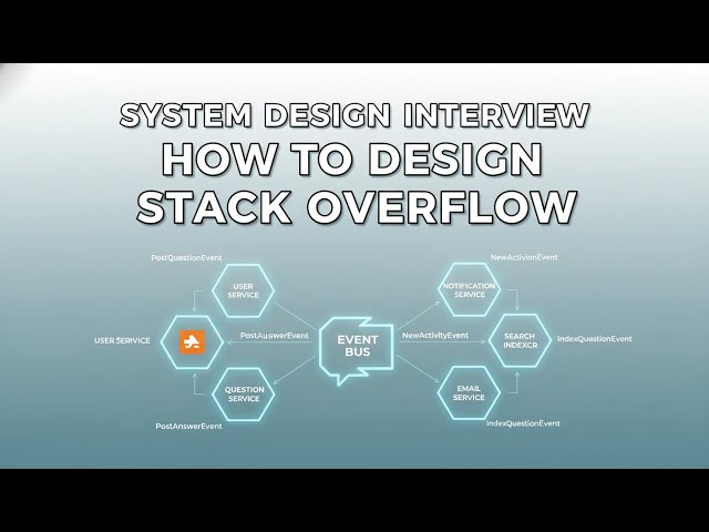 System Design Interview: Design Stack Overflow Like a PRO #systemdesign #stack #overflow