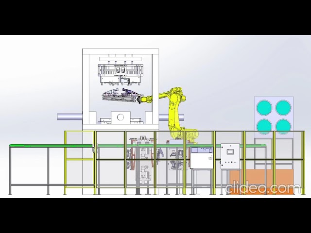 LPDC extraction with robot