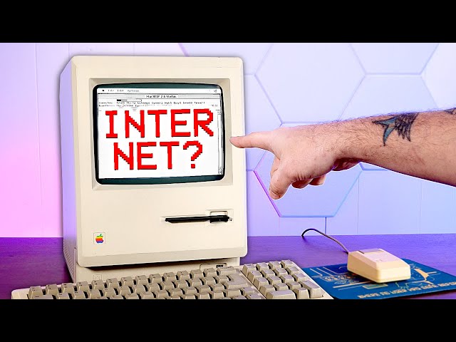 Getting a 1986 Mac Plus Online (Easy)