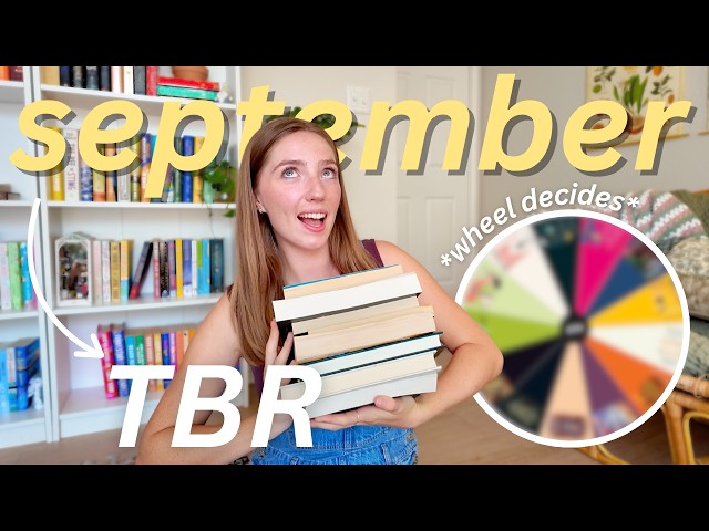 tbr wheel picks my SEPTEMBER reads 🍁🍂🫖 | cozy books, five star predictions, lots of genres & more! ✨