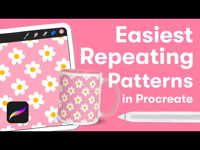 EASIEST Repeating Patterns in Procreate // Procreate Tutorial