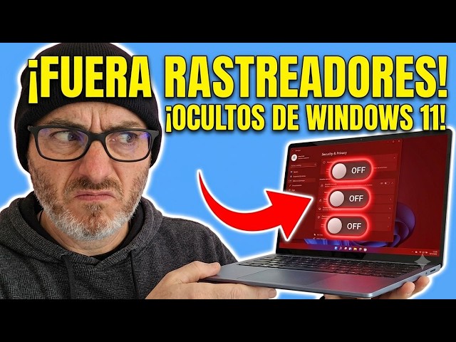🕵️‍♂️ YOUR PC IS SPYING ON YOU! ❌ Disable these 3 TRACKERS on Windows 11 NOW