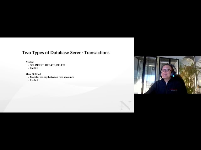 Database Server Transactions