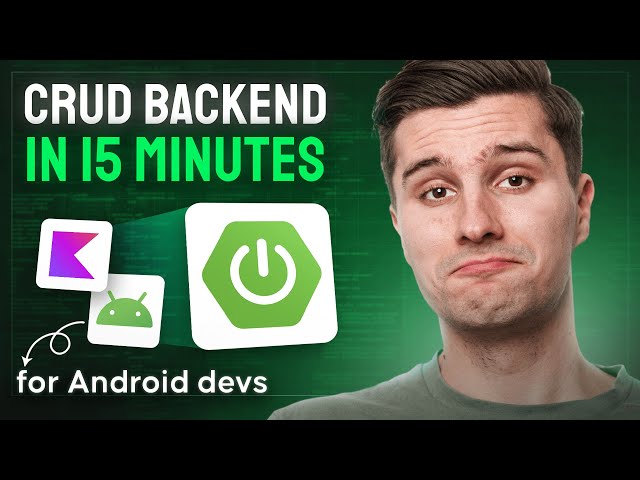 Introduction to Spring Boot for Android Developers In 15min
