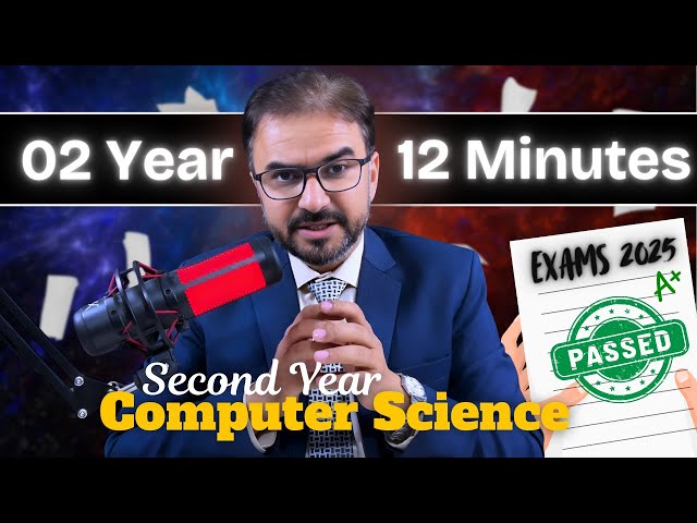 Just Study These to Pass! | Important Topics for 2nd Year Computer Science | Punjab Board