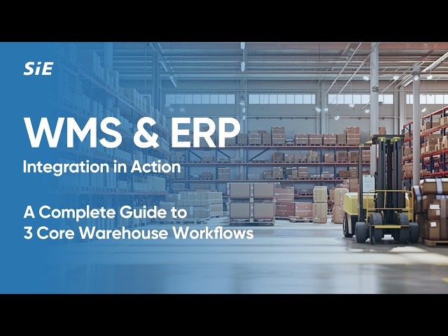 WMS Full Tutorial: ERP Integration & 3 Core Warehouse Workflows Explained