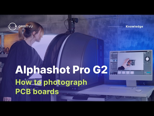 Alphashot Pro G2: How to photograph PCB boards