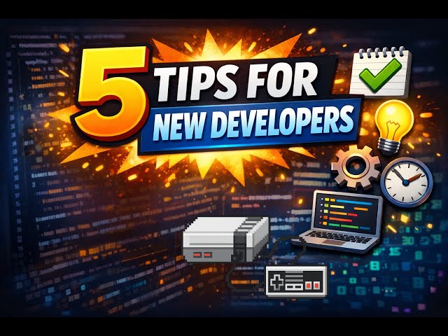 5 Must Know TIPS For New Game Developers