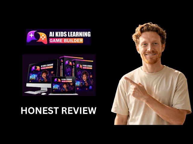 AI Kids Learning Game Builder Review : Is It A Scam (Review+Bonuses)