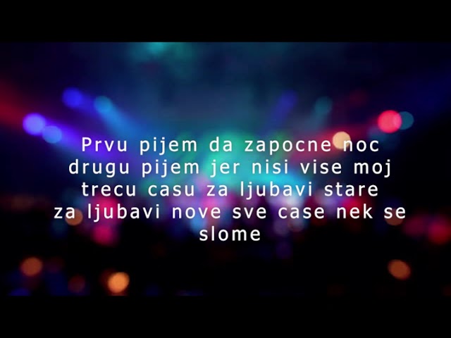 Milica Todorovic - Tri case (lyrics, tekst)