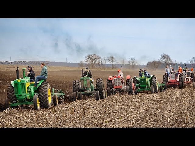 Classic Tractor Plow Day Ed Jernas Family 2025