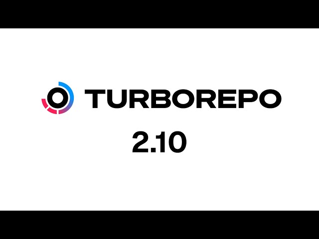 Turborepo 2.10 - Graceful shutdown, deferred input hashing, and more