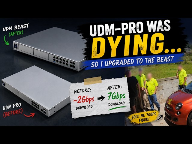 My UDM-Pro Was Dying… So I Upgraded to the Beast