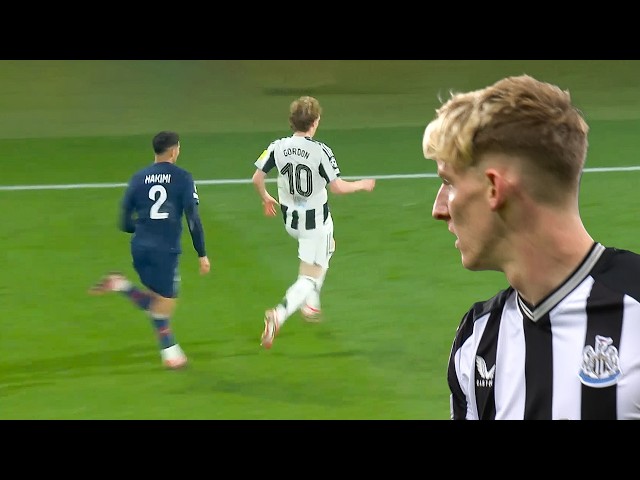 Anthony Gordon vs PSG | Duel vs Hakimi. 🔥