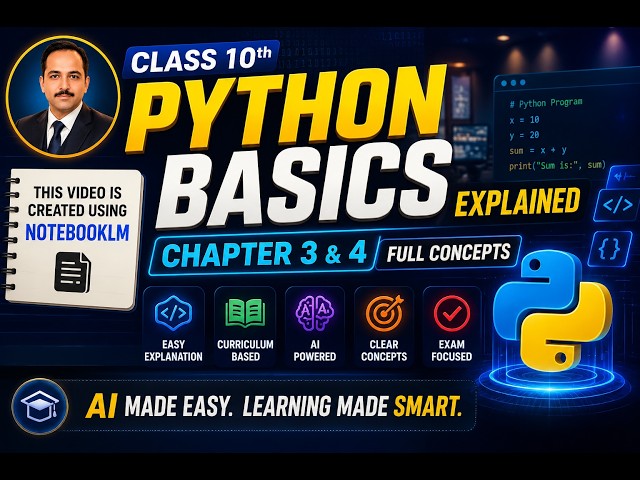 Learn Python FAST ( Under 8 Mins)- Variables & Loops