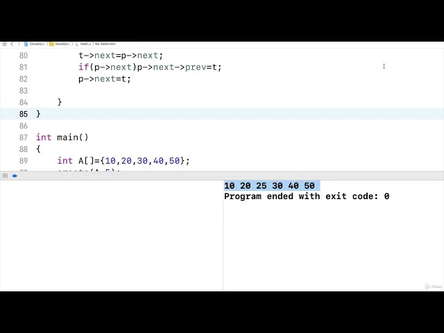 11.18 : Doubly Linked List Insertion & Deletion (Code) | DSA [Abdul Bari]