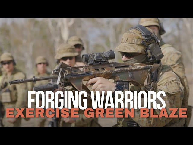 ADF | Forging Warriors | Exercise Green Blaze