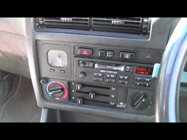 BMW E30 Front Speaker Upgrade