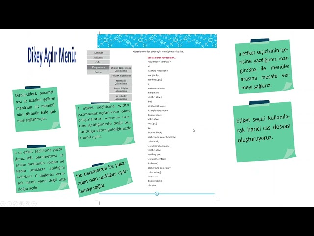 34 Creating a Menu