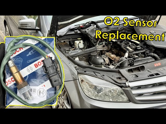 Mercedes C220 CDI Lambda Sensor Replacement / OM651 Poor Idle & Bad Fuel Economy / Poor MPG