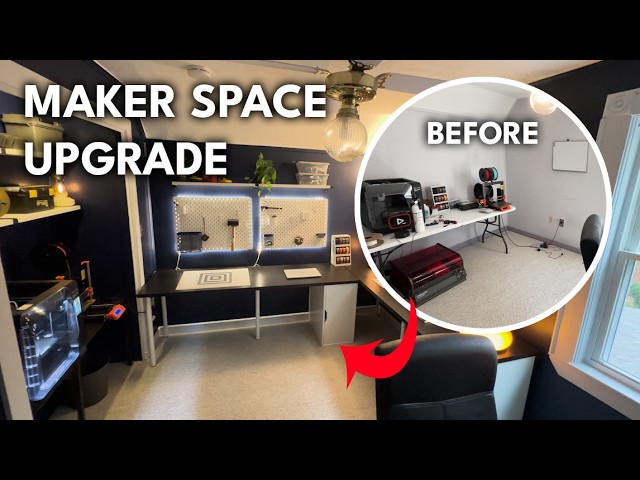 Upgrading my Office | Maker Space renovation