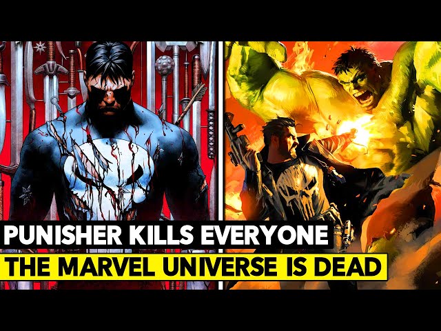 Punisher Kills The Marvel Universe! He Embarrasses Every Hero and Villain